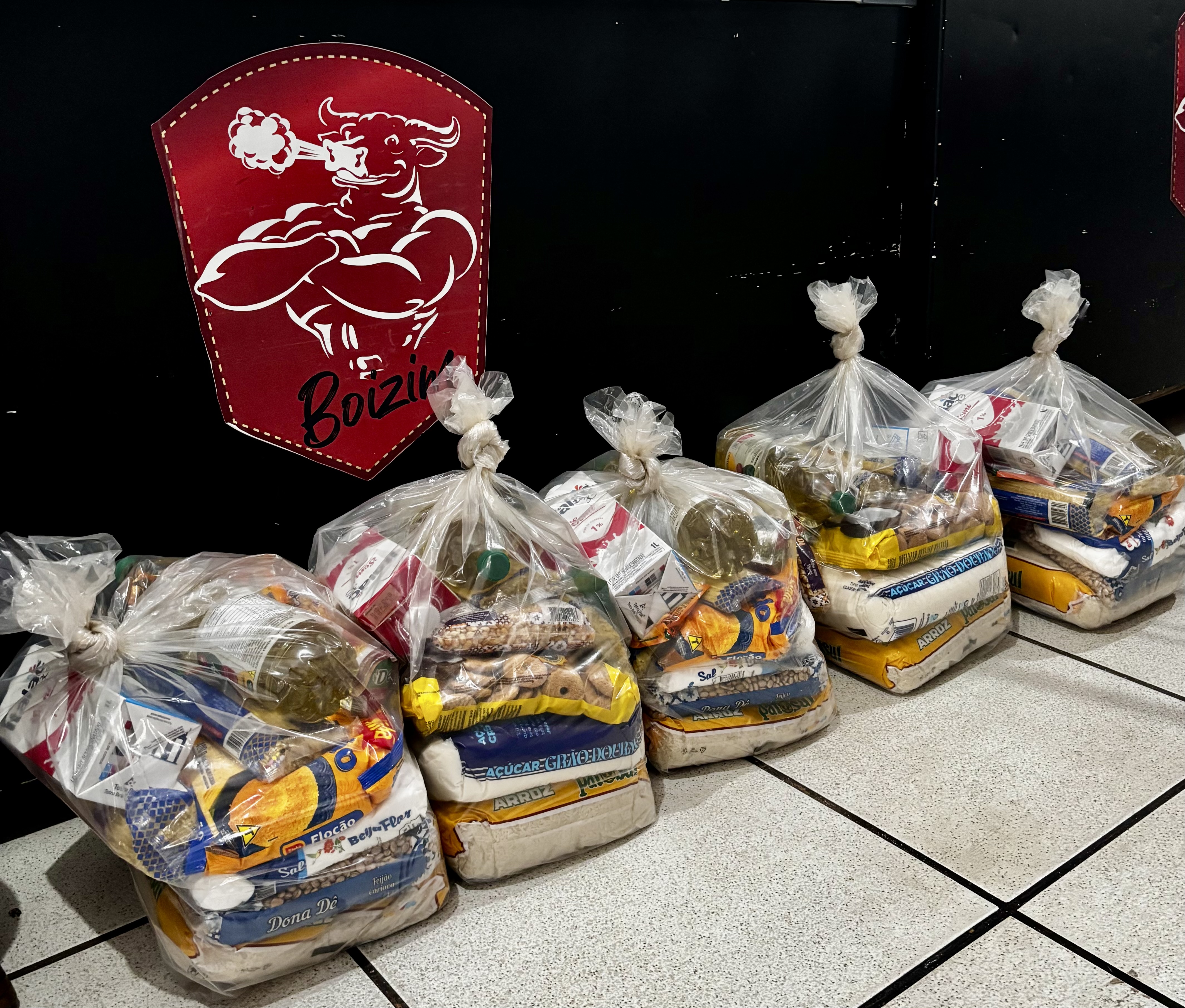 Cesta Supermercado ÁGAPE do Boizim
